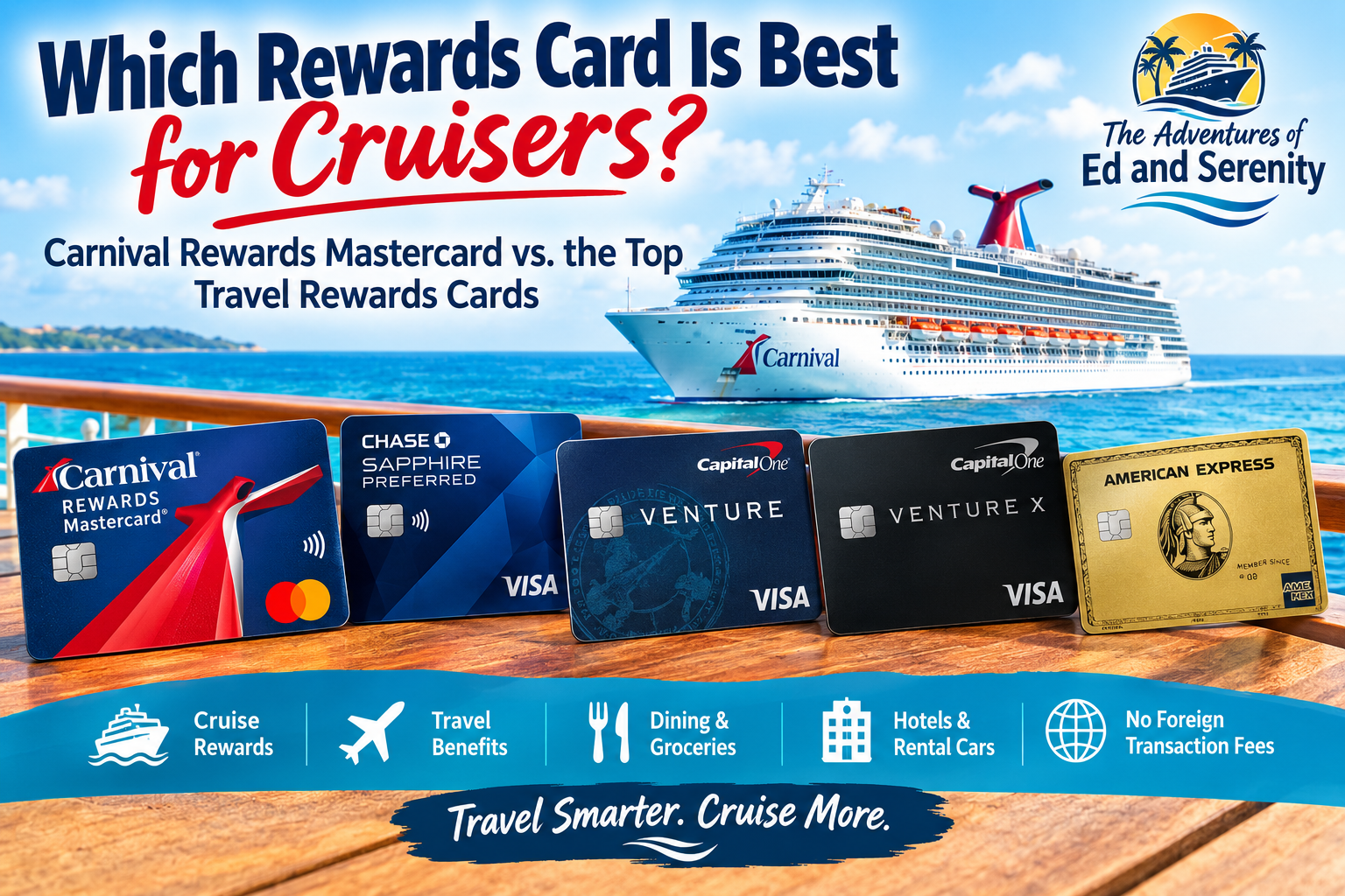 Carnival Rewards Mastercard vs. the Top Travel Rewards Cards